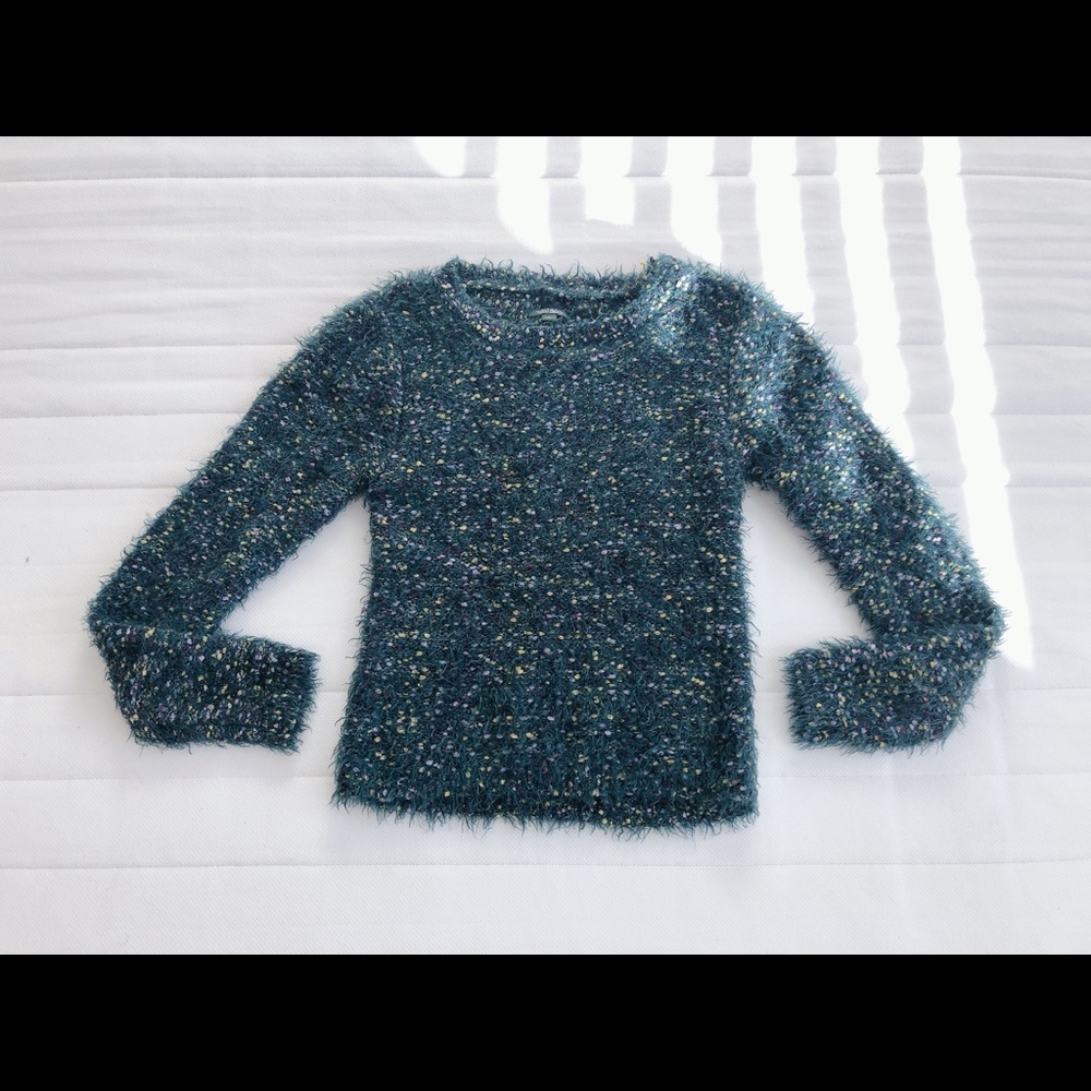 cute fuzzy sweater